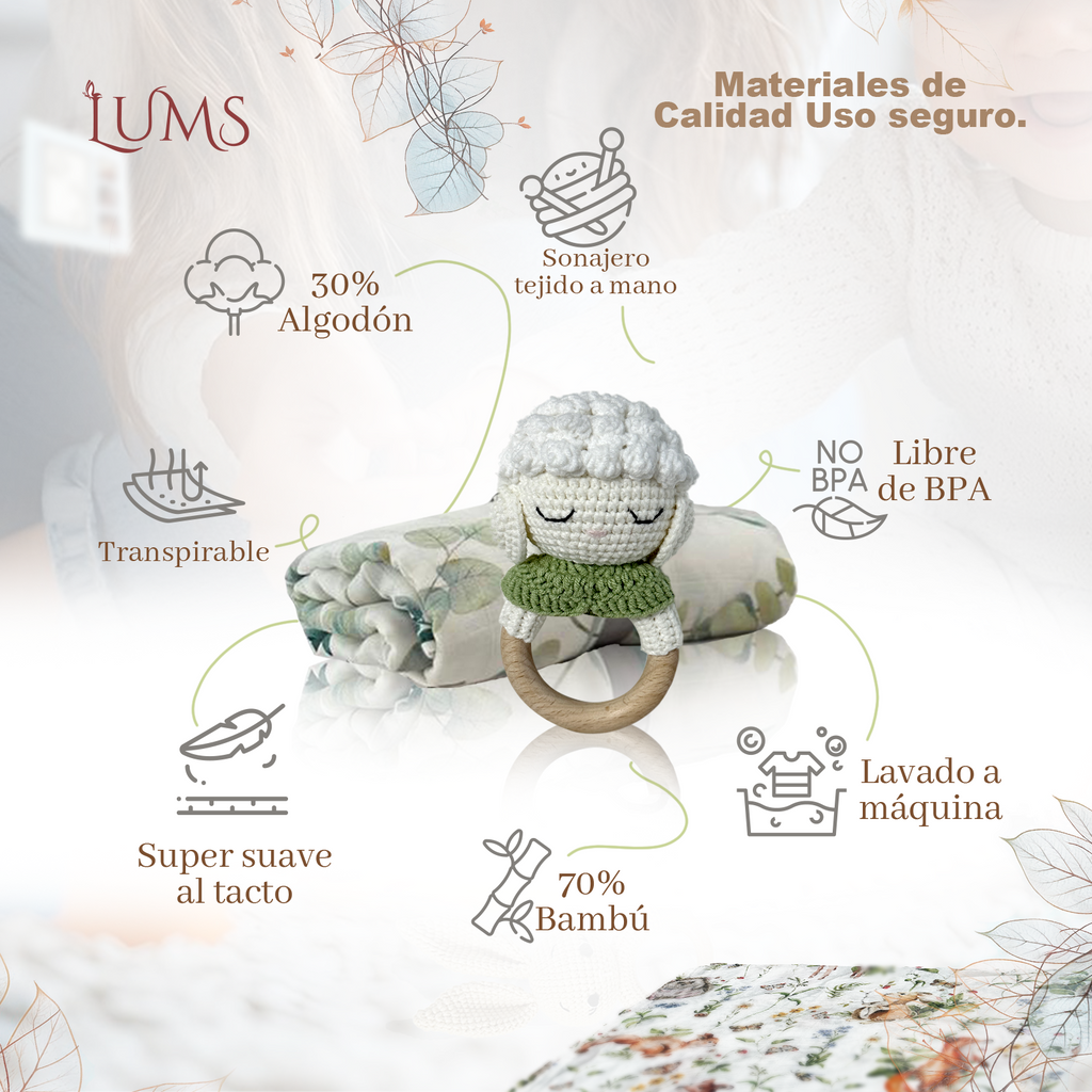 Canastilla para Bebés Recien Nacidos 6 Productos